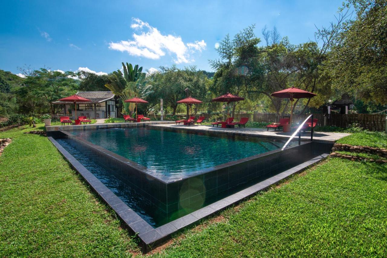 Muang La Lodge Bagian luar foto