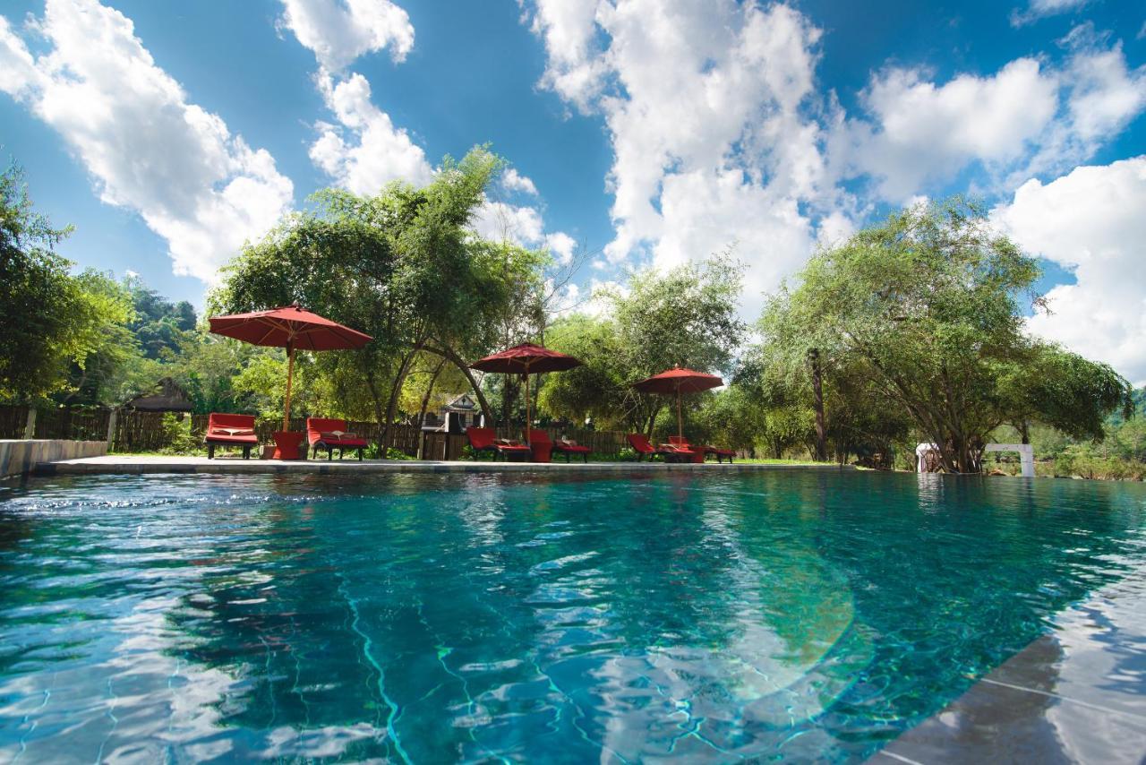 Muang La Lodge Bagian luar foto